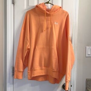 Under Armour Women’s LARGE Bright Orange Hoodie